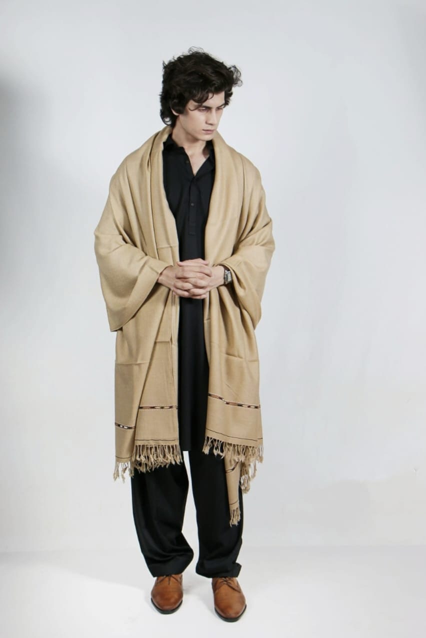 Islampur Men's Wool Shawl