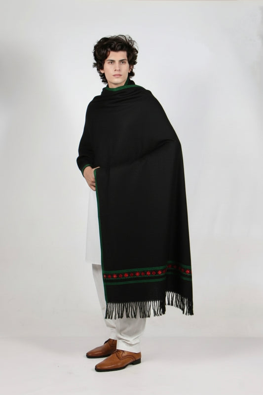 Islampur Men Shawl (Double 52 Wool)