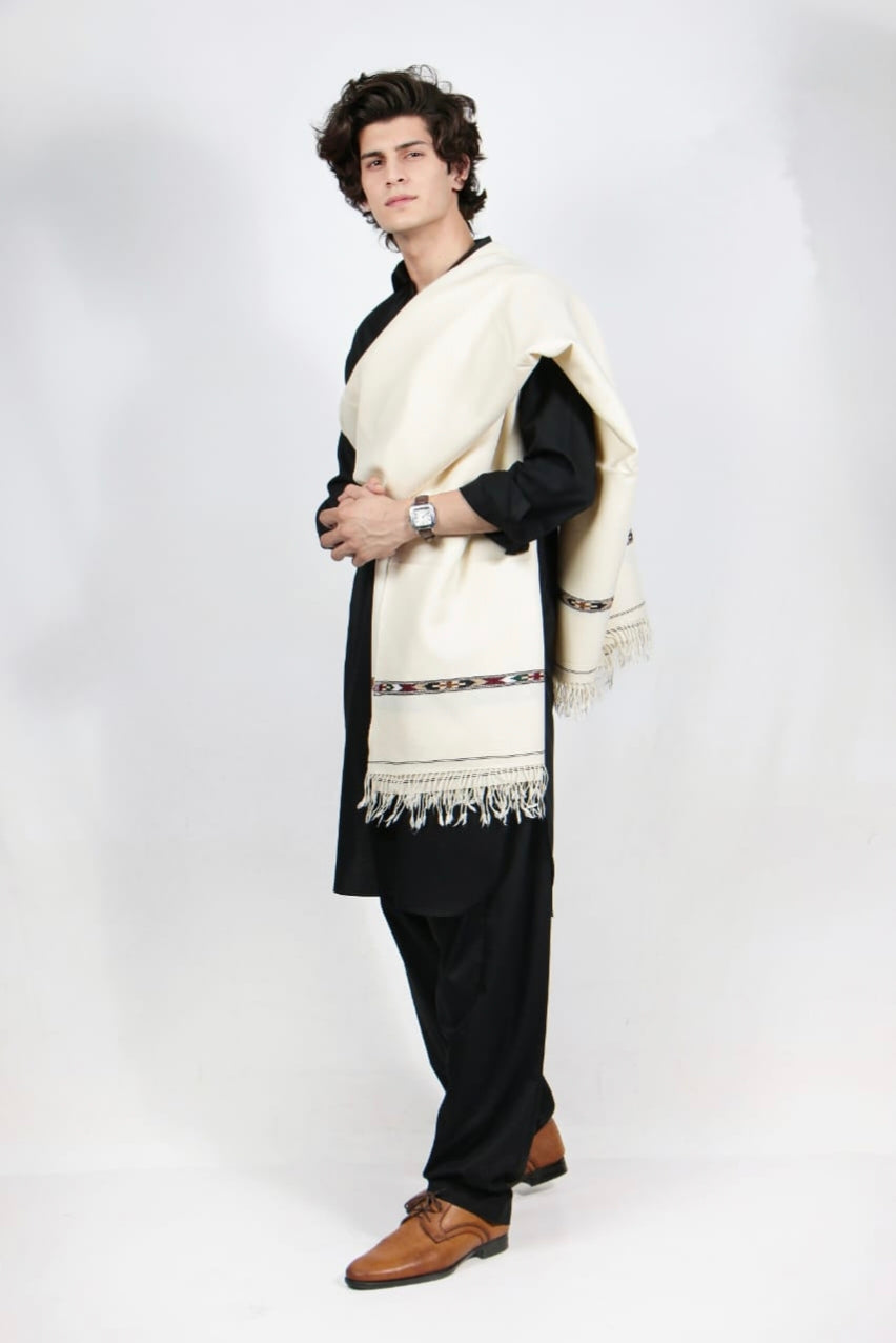 Islampur Men Shawl ( Double 52 Wool)