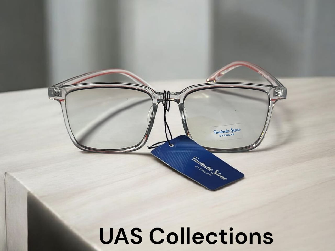 Transparent Square Blue Cut Screen Glasses